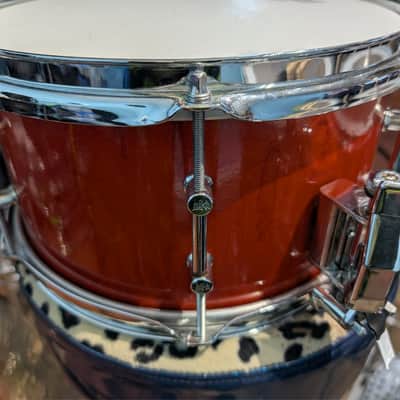 LUKA Drums 12" Stave Snare Drum - Orange image 2