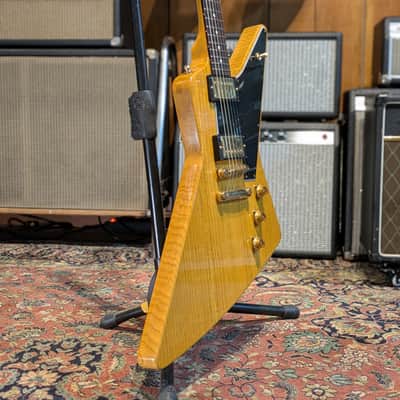 Gibson Custom Shop '58 Korina Explorer Reissue 2021 - Natural with Black Pickguard image 4