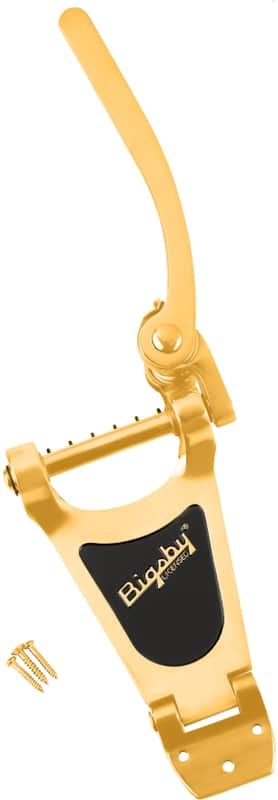 Bigsby B30 Vibrato Tailpiece with Tremolo Arm, Gold image 1