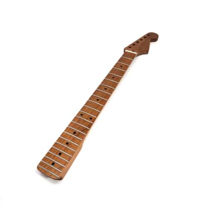 Brio Nitro Satin Roasted Maple S-Style Neck Dual Action Truss Rod at Headstock image 2