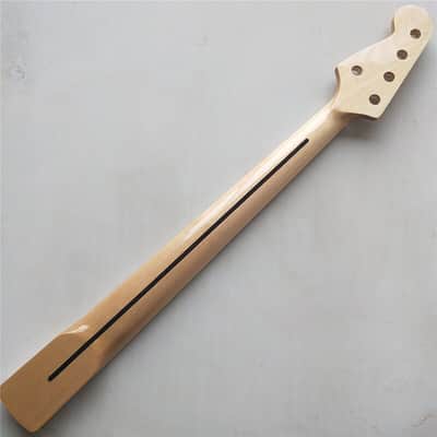 5 String Canada Maple Bass Guitar Neck,21-Fret image 2