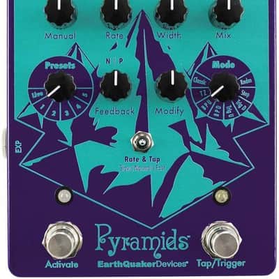 EarthQuaker Devices Pyramids Stereo Flanging Device image 2
