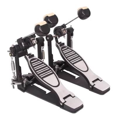 Double Bass Drum Pedal, Double Chain Double Kick Pedal Suitable for Kick Drum image 2