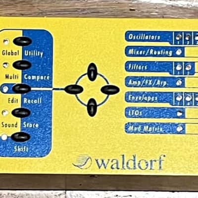 Waldorf Micro Q Rackmount Synthesizer 1999 - 2011 - Yellow