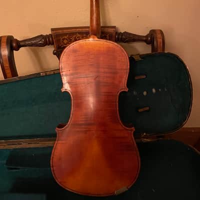 Beautiful French Violin  Most likely Mirecourt, France   1890 Light Brown image 2