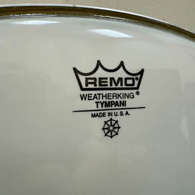 Remo 24 1/4 Inch Timpani Drum Head Hazy White image 4