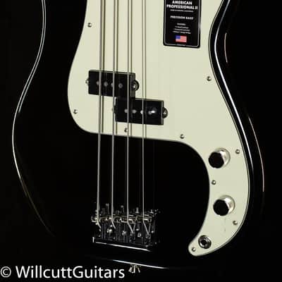 Fender American Professional II Precision Bass Maple Fingerboard Black (679) image 1