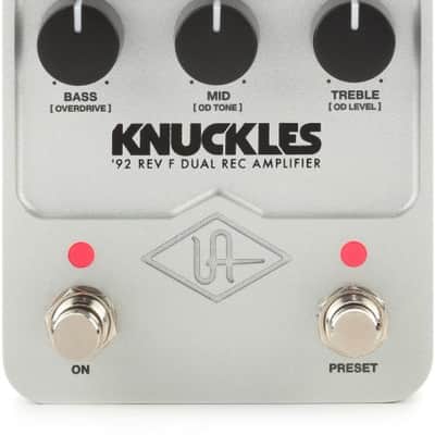 Universal Audio Knuckles '92 Rev F Dual Rec Amplifier Pedal (UAKnucklesd3) image 1