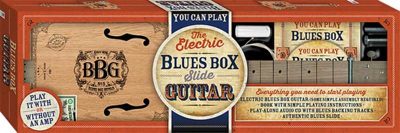 Hinkler Electric Blues Box Fretless Slide Guitar Unassembled image 1