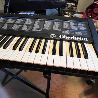 Oberheim Matrix 6 61-Key 6-Voice Synthesizer 1985 - Black - With Stereoping Controller image 4