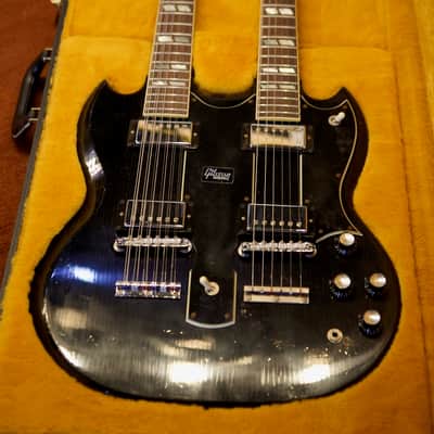 Gibson SLASH 1966 EDS-1275 DOUBLENECK - SIGNED/AGED 2019 - Black image 23