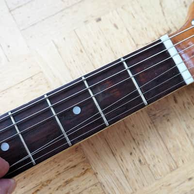 Sakai Mokko (~Teisco/Kawai) EG-2T ~1968 made in Japan - Mosrite style model image 9