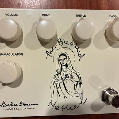 Heather Brown Electronicals The Blessed Mother: Light Gain Transparent Overdrive / Boost 2010s - White image 1