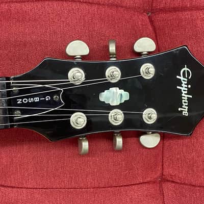 Epiphone Dot Semi Hollow Body 1997 - Natural w/ Case Made in Korea image 11