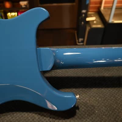 PRS Wood Library S2 McCarty 594 Thinline 85/15s and Ebony Board - Space Blue #5487 image 10