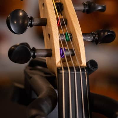 Yamaha YEV105NT 5 String Electric Violin - Natural Finish image 4