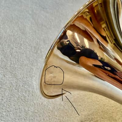 Vintage Los Angeles–made Benge Bd Resno-Tempered Bell 3 Silver Trumpet image 5
