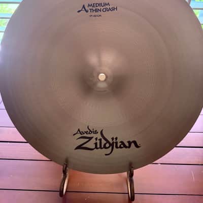Zildjian 17" A Series Medium Thin Crash Cymbal - Traditional, Outstanding Condition! image 1