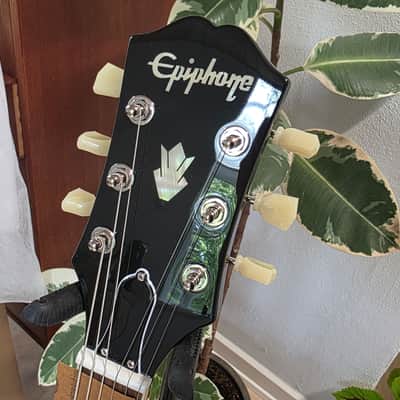 Epiphone ES-335 Blueberry Burst BRAND NEW Figured Flame Top and Back Semi-Hollowbody Hollow Body Archtop 335 Electric Guitar image 7