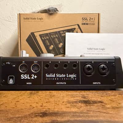 Solid State Logic SSL2+ MkII USB Audio Interface 2024 - Present - Black image 4
