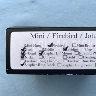 Lollar Firebird Pickup set (pair) new in box image 6