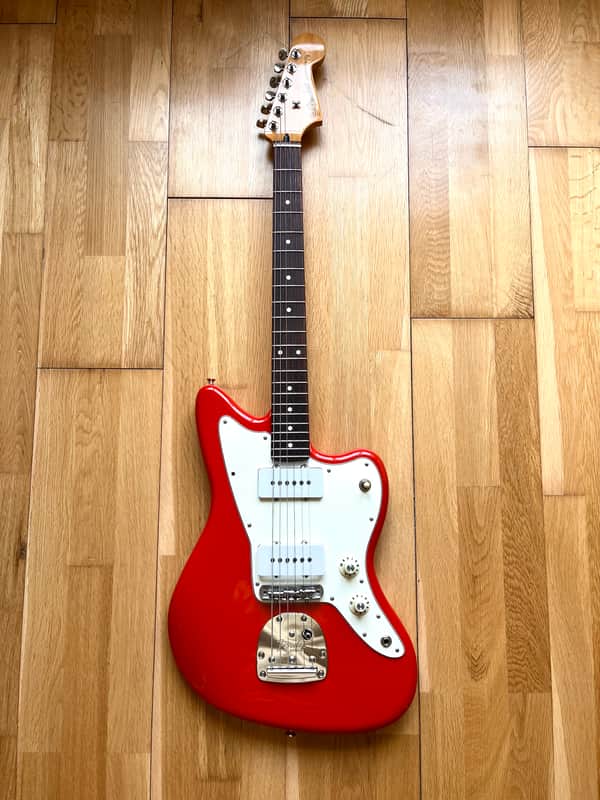 MODIFIED Fender Player II Jazzmaster - Coral Red image 1