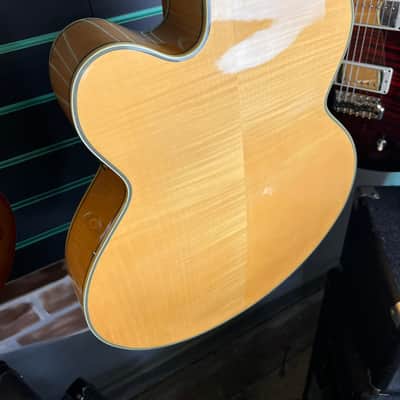 Epiphone Zephyr Blues Deluxe Natural 2004 Hollow Body Electric Guitar image 10