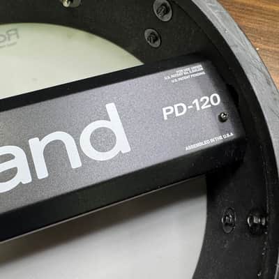 Roland PD-120 12" Dual Trigger Mesh Head V-Drum Trigger Pad - Blue - ZR39046 image 6