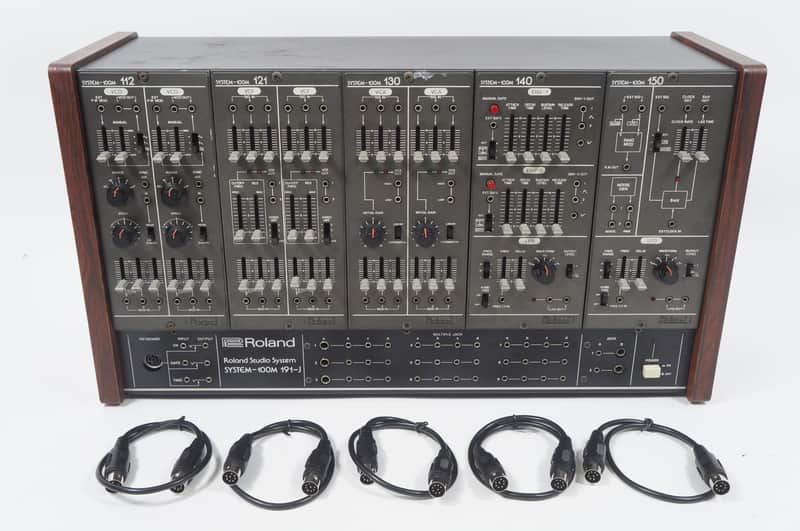 [SALE Ends Feb 7] Roland SYSTEM-100M Analog Modular Synthesizer Studio System Model 112 / 121 / 130 / 140 / 150 / 191 image 1