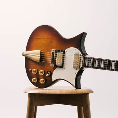 1974 Greco RW-700 Ron Wood Artist Model, Sunburst, Gold Hardware, FujiGen image 1