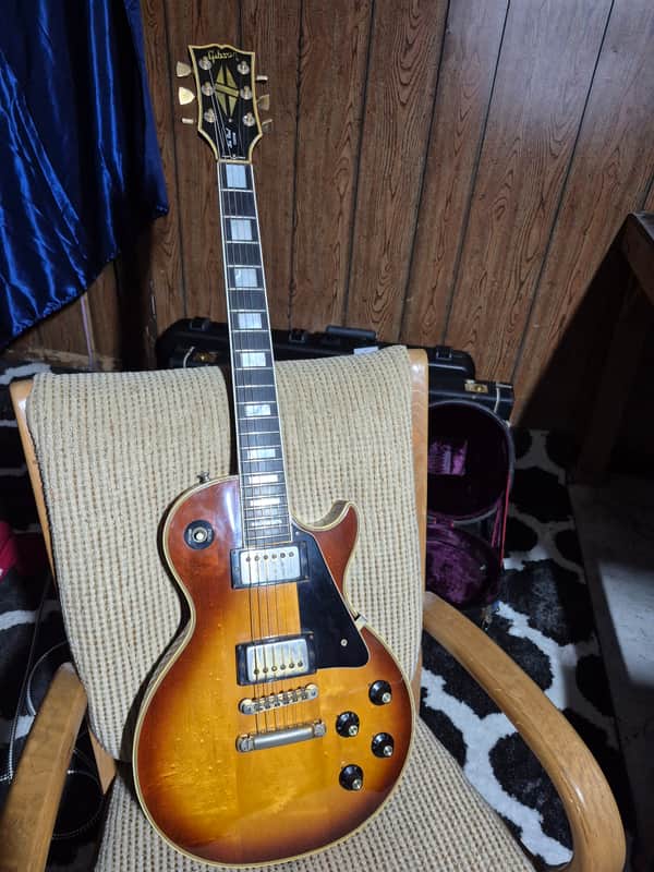 Gibson Les paul custom 1975 - Tobacco sunburst image 1