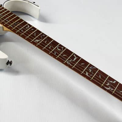 Ibanez JEMJR-L-WH Steve Vai Signature Left-Handed - White image 8