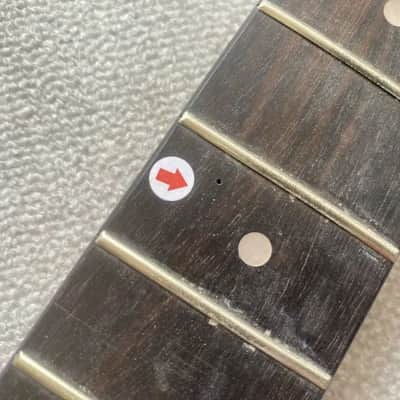Left Hand Roasted Maple Guitar Neck, Rosewood 22 Frets Fingerboard image 2