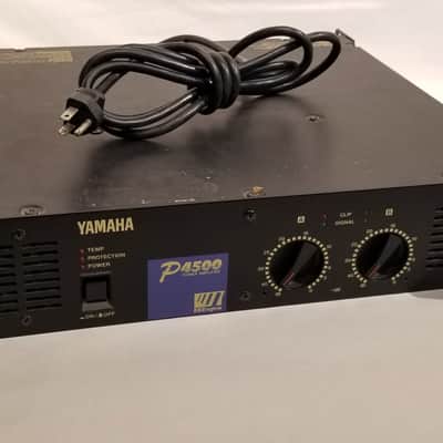 Yamaha P4500 Power Amplifier 1997 Black | Reverb