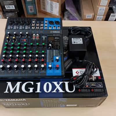 Yamaha MG10XU 10-Channel Analog Mixer - Black image 1