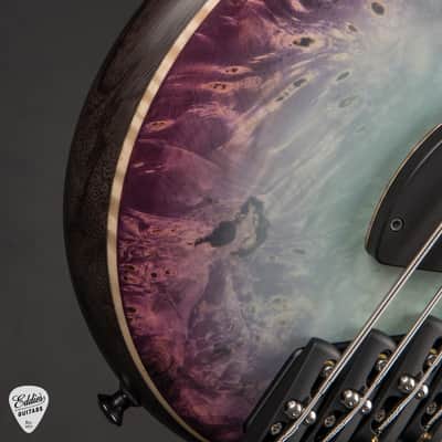 Dingwall Master Series Z3 5-String - Pastel Blue to Trans Purple Reverseburst #7999 image 14