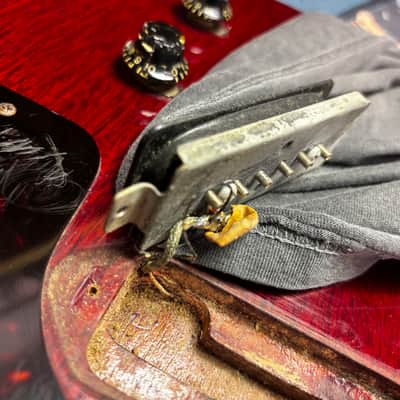 Gibson Les Paul Junior Double Cutaway 1960 - Cherry image 24