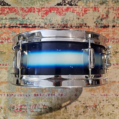 Rogers 14x5" Luxor Blue/Silver Duco Snare - Cleveland Tag image 4