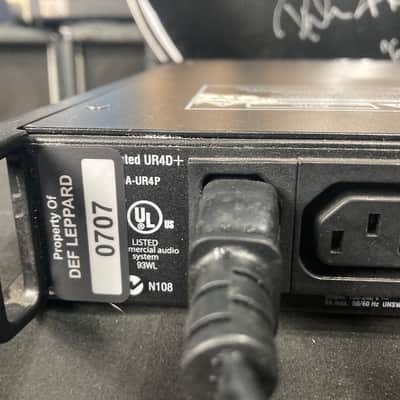 Shure Def Leppard's, UR4D Wireless Receiver 2010s (DL #5003) - Black Bild 8