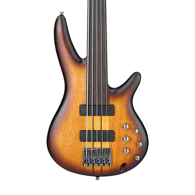 Ibanez Bass Workshop SRF705 - Brown Burst Flat image 1
