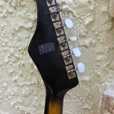 Teisco SD4L 1963-1964 refretted gold foil pickups Tiesco SS4L image 9