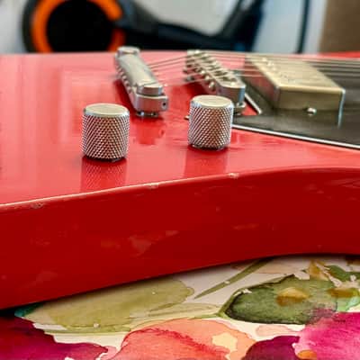 Fano PX6 Oltre 2024 - Fiesta Red, Wolftone pickups image 9