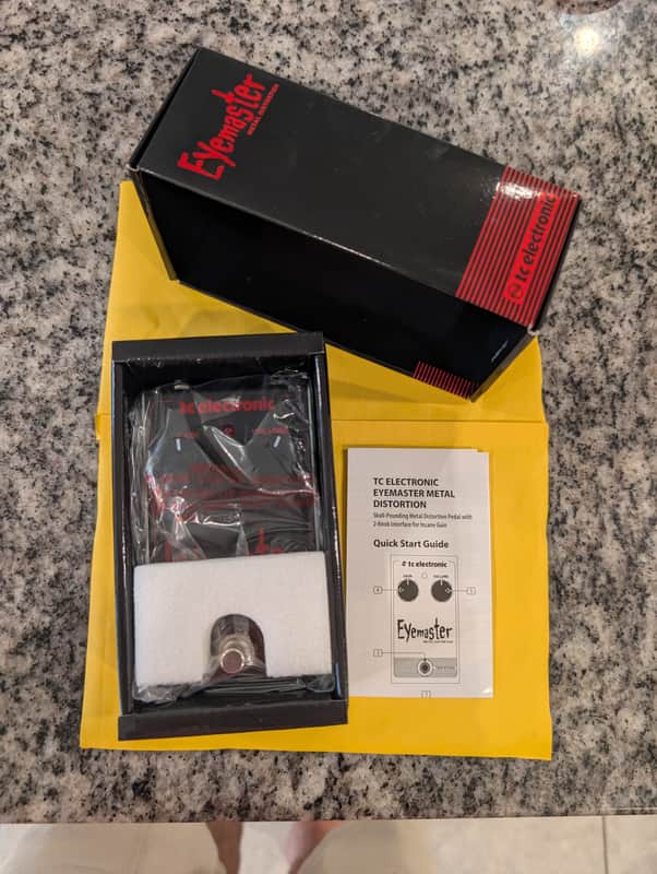 TC Electronic Eyemaster Metal Distortion 2019 - Present - Black image 1