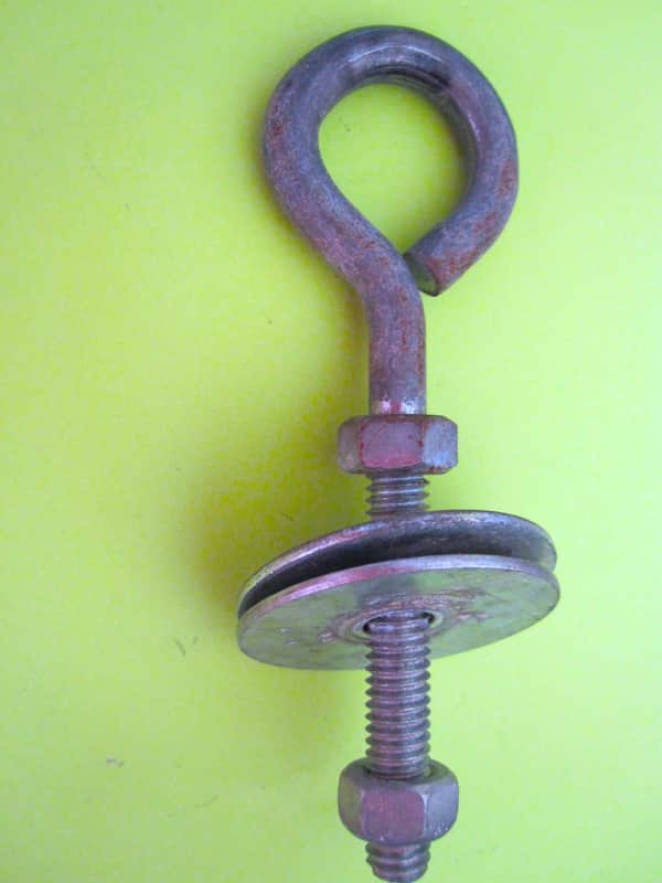 Marching Bass Drum Eye Bolt Hook Carrier Harness Attachment Part - USED image 1
