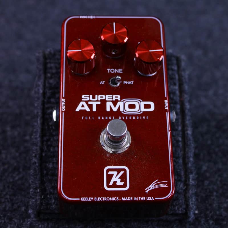 Keeley Super AT Mod Andy Timmons Signature Overdrive 2023 - Present - Red image 1