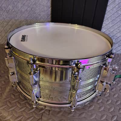 Vintage TAMA Mastercraft 8056 Steel Snare 1985/86 in Polished Mirror Chrome image 11