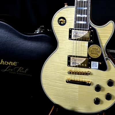 Epiphone Les Paul Custom 100th Anniversary, ProBucker Pickups w/ Coil Splitting, Hard Case image 1