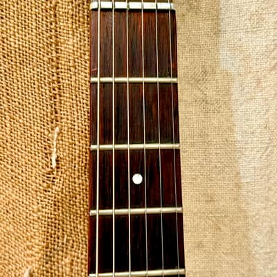 ~1959 Silvertone-Danelectro U-1 Model 1300 Brown Faux Wood Grain image 7