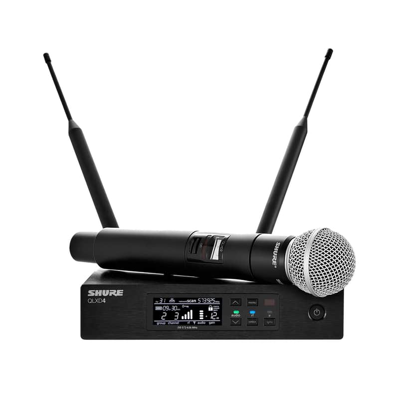 Shure QLXD24/SM58 Handheld Wireless System image 1