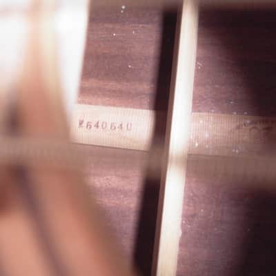 Westerngitarre Akustikgitarre akustische Gitarre Aria Modell 9210 aus den 70ern - natur image 9